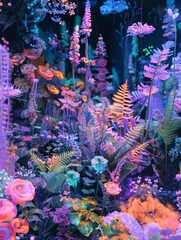 Vibrant Floral Fantasy