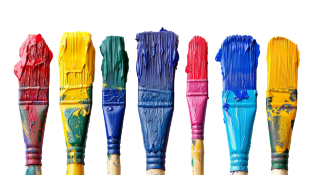 Paint brush set 