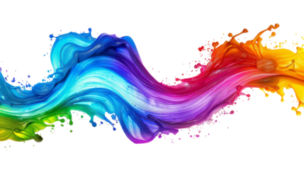 Rainbow wave