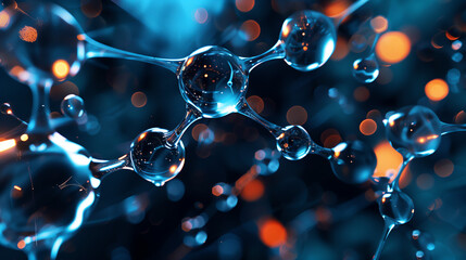 Molecular Network: Connectivity in the Atomic World