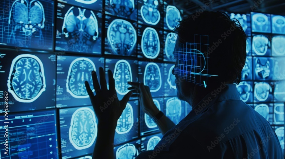 Poster the biometric information from the scan is then uploaded to a database for ysis and comparison. .
