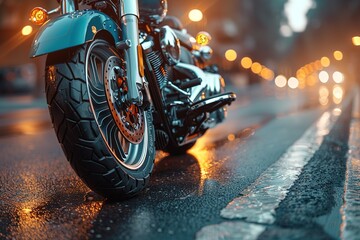 Close up of a high power motorcycle transportation motorbike motorcycle motor road biker vehicle...