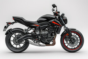 Obraz na płótnie Canvas motorbike motorcycle bike motor transportation speed engine wheel ride race vehicle black background