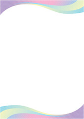 カラフルなグラデーションの背景イメージ