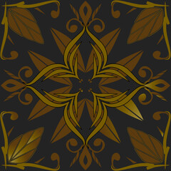 seamless pattern with flowers