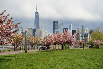 New York seen from Liberty State Park