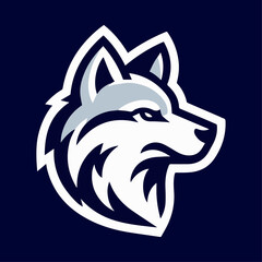 Wolf Vector Sports Mascot Logo: Fierce & Loyal Team Emblem for Dominant Branding