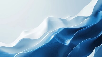 Obraz premium Minimalist simple vector abstract background with soft gradient blue and white color