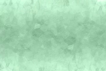 Poster 透明感のある緑がかった水色・ミントグリーン 繊維とモザイク柄が透けて見える抽象的な模様の背景素材 © Mizuirokotori 水色ことり