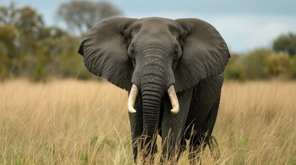 Fototapeta premium Wild Elephant