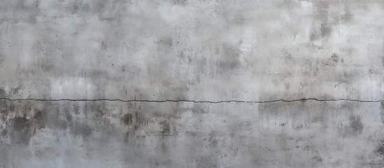 A closeup of a grey concrete wall with a wood pattern flooring