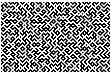 vector illustration of maze pattern background