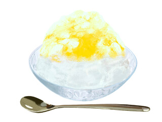 かき氷（レモン）