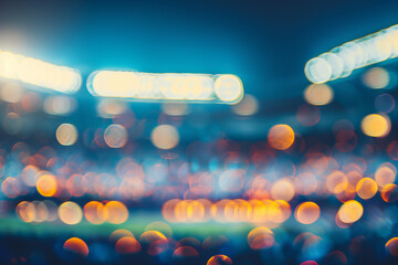 blurred photograph of Stadium. outoffocus photograph