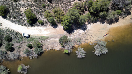 Caspe-Embalse de Mequinenza, Monegros-Zarragoza-España