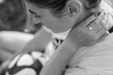 Woman with Soccer ball 
