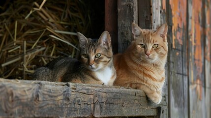 Barn Cats, high quality