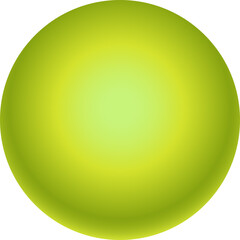 Green light rendering sphere