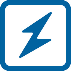 Electric or power icon