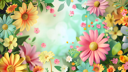 Colorful Spring Flowers