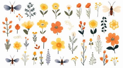 pattern with flowers