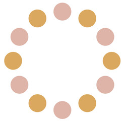 It is an illustration icon made of a circle.