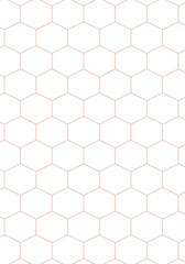 
Hexagonal honeycomb shaped illustration background.