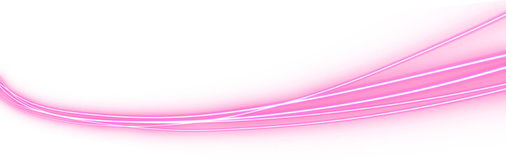 transparent neon pink line effect © irham