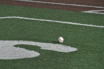 Baseball on Artificial Turf Field