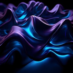 abstract glow background with smoke