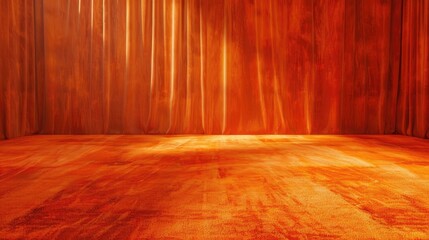 Textured orange carpet for backdrop