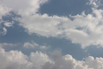 blue sky with clouds
