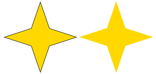 This is a glitter shaped illustration.