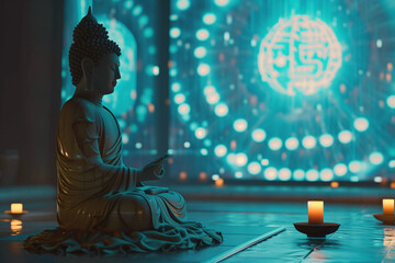 Buddhist theme background
