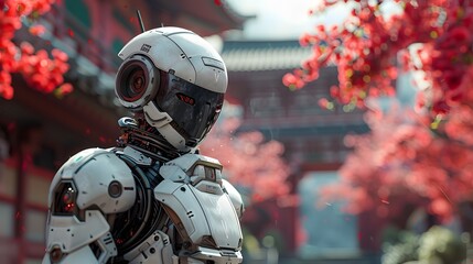 Future Fusion: Samurai Automaton Neon Saga.