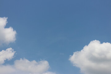 Fototapeta premium The blue sky and clouds sky