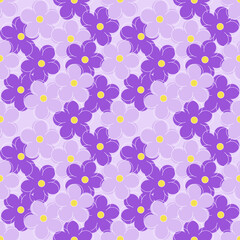 seamless pattern with flowers