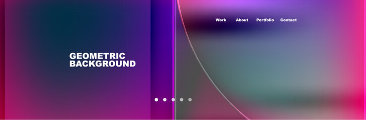 it is a geometric background with a purple and pink gradient . High quality