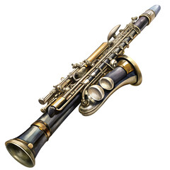 Obraz premium clarinet transparent background