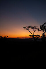 beautiful sunrise full of color to enjoy and take photographs