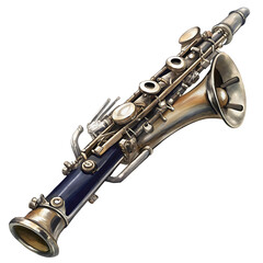 Fototapeta premium clarinet transparent background