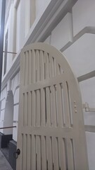 Obraz premium detail of a building with columns