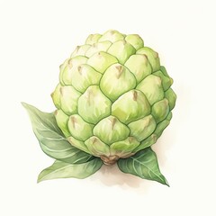 Obraz premium Sugar Apple, sweet sugar apple