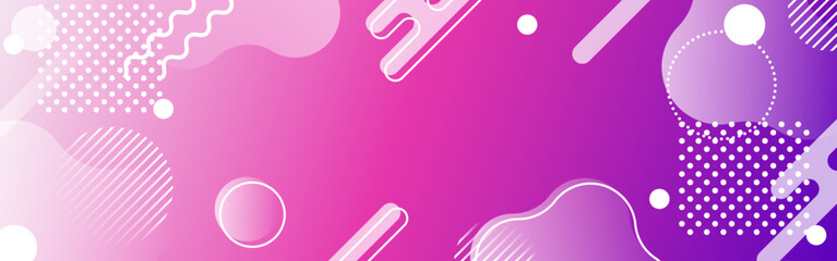 背景素材_メンフィス柄