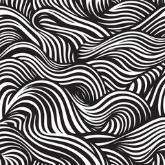 Optical illusion striped retro background