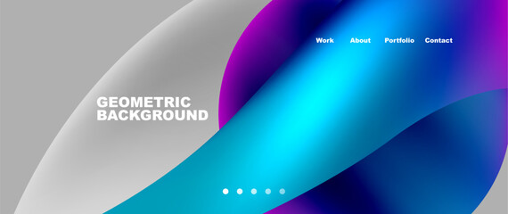 A mesmerizing geometric background featuring electric blue and magenta circles on a gray backdrop, resembling macro photography. Perfect for fashion accessories or as a peripheral design element