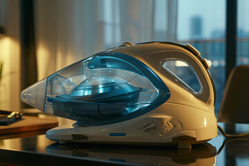 A steam generator iron with a detachable water tank, convenient for refilling and cleaning.