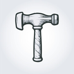 hammer logo icon