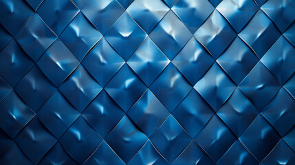 A blue background with a pattern of squares