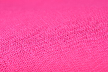 pink hemp viscose natural fabric cloth color, sackcloth rough texture of textile fashion abstract...